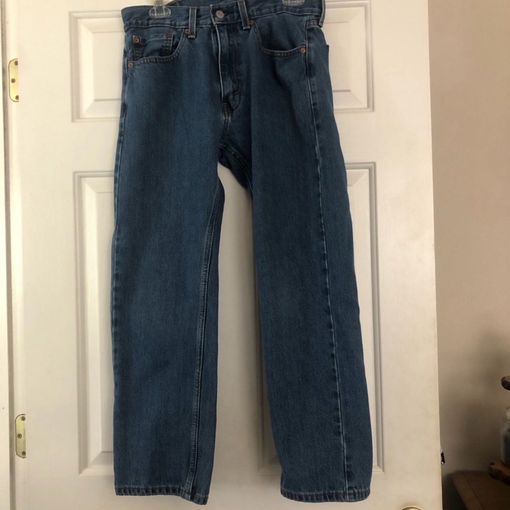 Levi's Relaxed Fit Blue Jeans for Men